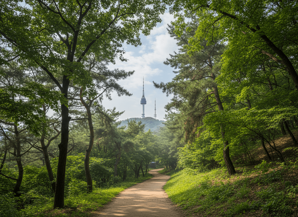 남산 서울타워 숲길